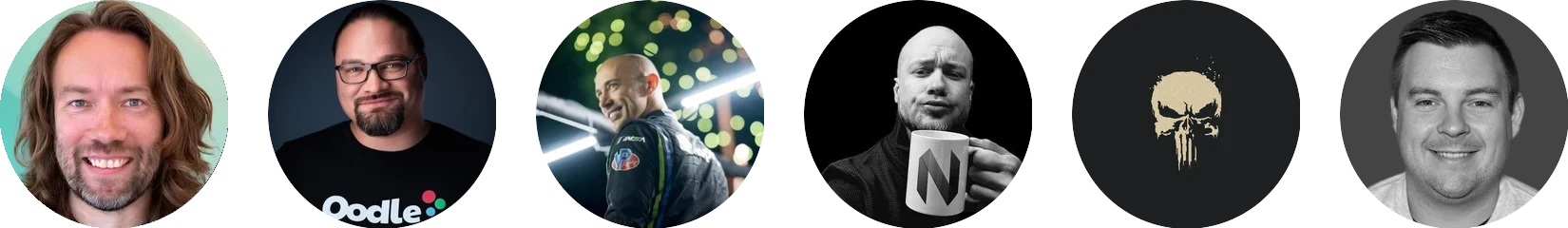 DHH, Ryan Hughes, Tobi Lütke, Bjarne Øverli, HANCORE और Spencer Bull